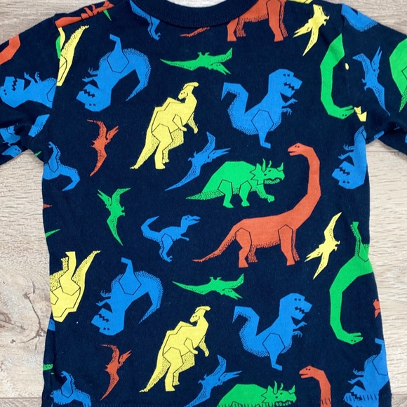 Like New GAP Dinosaur Long Sleeve Shirt 12-18 Months - Picture 9 of 10